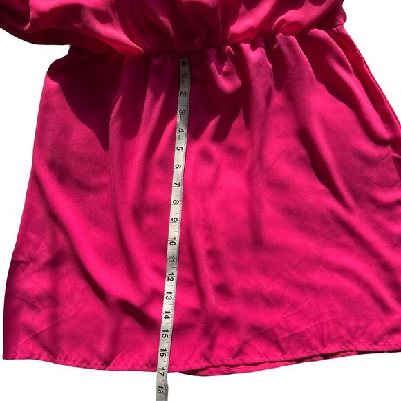 Hot Pink Spring, Summer, Vacation Dress, Size L Large - Picture 9 of 14